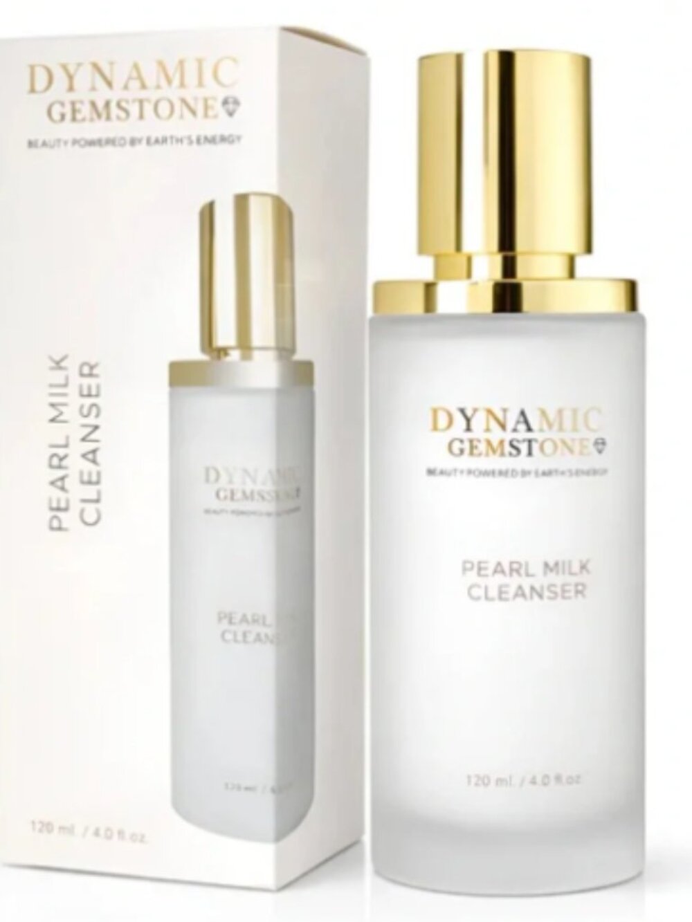 DYNAMIC GEMSTONE PEARL MILK CLEANSER - 4.05 fl oz / 120 ml  - BRAND NEW - SEALED